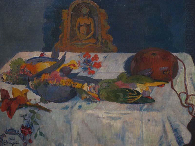 Still Life with Parrots, Paul Gauguin